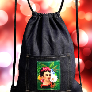 תיק גב Backpack מדגם 'פרידה קאלו' in the garden | משלוח חינם בישראל