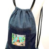 blue_denim_back_pack_frida_kahlo_with_parrots